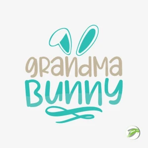 Grandma Bunny Vector Design