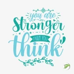 You are Stronger Vector Design
