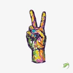 Peace Freebie Vector Design