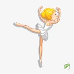 Ballerina Vector Design