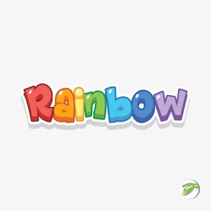 Rainbow Freebie Vector Design