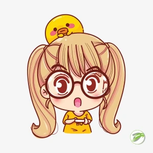 Shocked Girl Vector Design