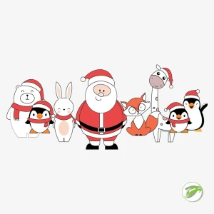 Christmas Family Vector Design