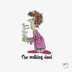 The Walking Dead Digital Embroidery Design