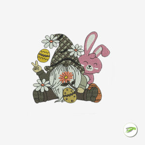 Easter Bunny Digital Embroidery Design