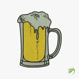 Beer Mug Freebie Digital Embroidery Design