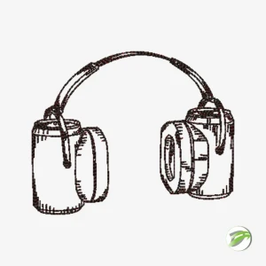 Beer Headphones Freebie Digital Embroidery Design