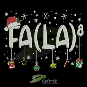 Christmas Song Digital Embroidery Design