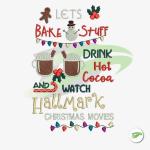 Christmas Hallmark Embroidery design