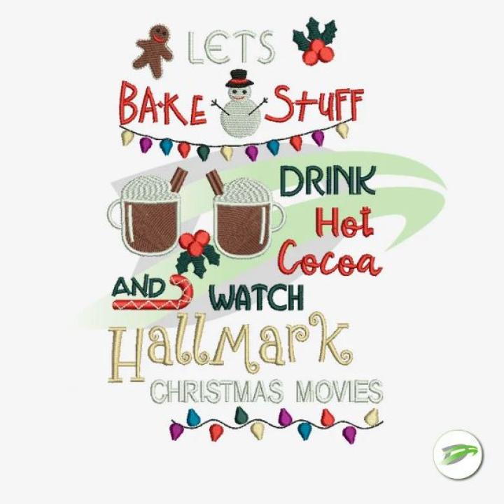 Christmas Hallmark Embroidery design