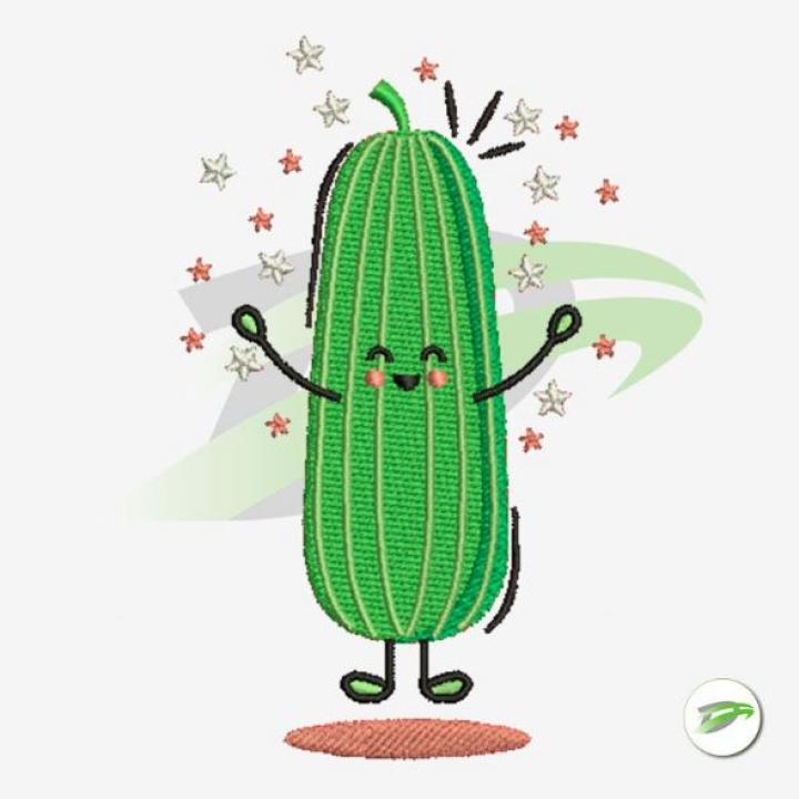 Co cumber Logo Embroidery Design