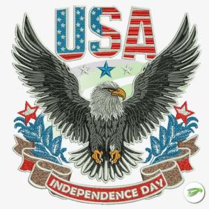 USA Independence Day (JB) Embroidery Design