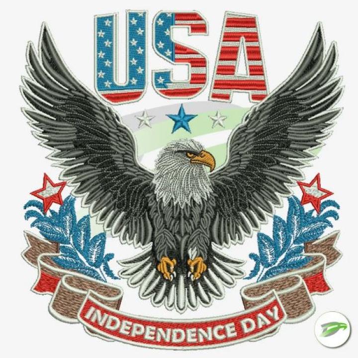 USA Independence Day (JB) Embroidery Design