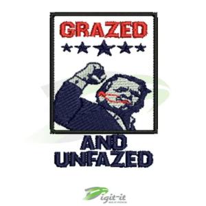 Grazed and Unfazed Digital Embroidery Design
