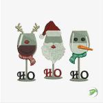Ho Ho Ho Digital Embroidery Design