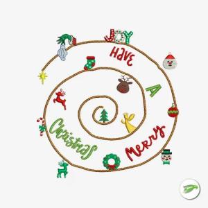 Christmas Craft Digital Embroidery Design