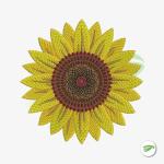 Sunflower Embroidery Design